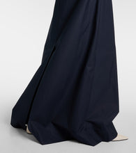 Plan C Mid-rise cotton maxi skirt