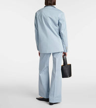 Plan C Oversized cotton-blend blazer