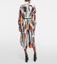 Plan C Printed shirt dress
