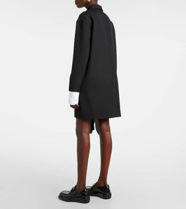 Plan C Wool-blend minidress