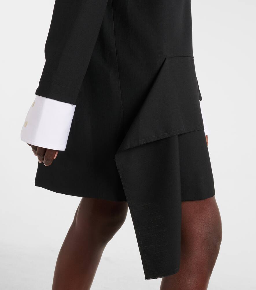 Plan C Wool-blend minidress