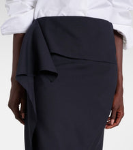 Plan C Wool wrap skirt