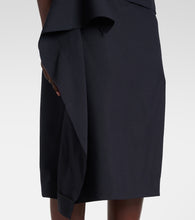 Plan C Wool wrap skirt