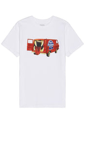 Pleasures Beer Van T-shirt in White