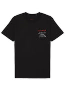 Pleasures Biz Card T-Shirt in Black