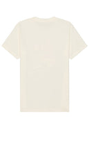 Pleasures Five 5 V T-Shirt in Cream