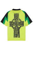 Pleasures Mind Soccer Jersey in Yellow - Maillot de football Pleasures Mind en jaune - Pleasures Mind 黄色足球球衣 - Pleasures Mind Fußballtrikot in Gelb - Pleasures Mind 축구 유니폼 옐로우 색상 - Maglia da calcio Pleasures Mind in giallo