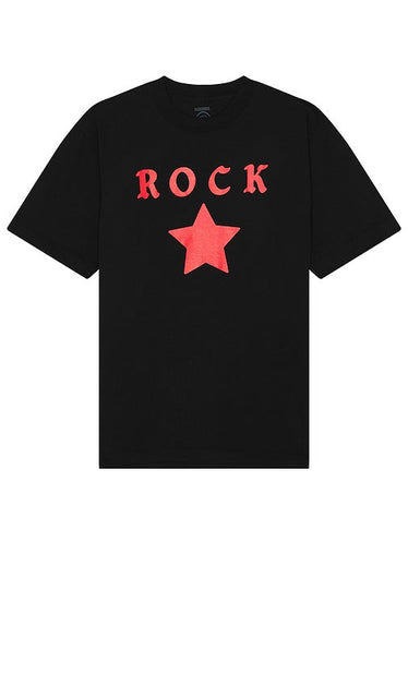 Pleasures Rockstar T-Shirt in Black - Plaisirs Rockstar T-Shirt en Noir - Pleasures Rockstar 黑色 T 恤 - Pleasures Rockstar T-Shirt in Schwarz - Pleasures Rockstar 티셔츠블랙 색상 - T-shirt Pleasures Rockstar in nero