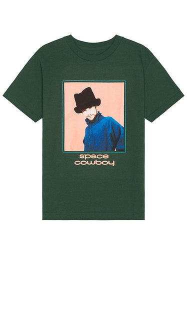 Pleasures Space Cowboy T-shirt in Green