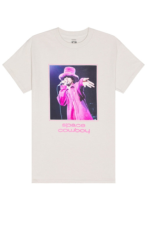 Pleasures Space Cowboy T-shirt in Grey - T-shirt Pleasures Space Cowboy en gris - Pleasures Space 灰色牛仔 T 恤 - Pleasures Space Cowboy T-Shirt in Grau - Pleasures Space 카우보이 티셔츠그레이 색상 - T-shirt Pleasures Space Cowboy in grigio
