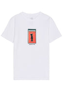 Pleasures Travelling T-shirt in White - T-shirt de voyage Pleasures en blanc - Pleasures 白色旅行 T 恤 - Pleasures Traveling T-Shirt in Weiß - Pleasures 트래블링 티셔츠화이트 색상 - T-shirt Pleasures Travelling in bianco