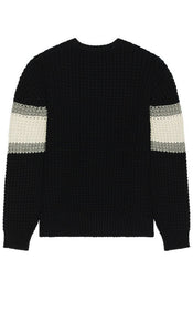 Pleasures Twitch Chunky Knit Sweater in Black
