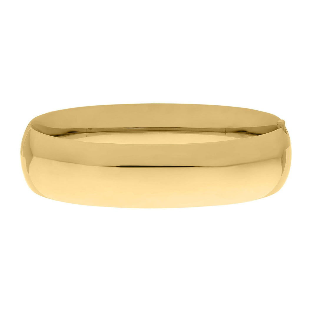 Polished Gold-Filled Bangle Bracelet | 16mm