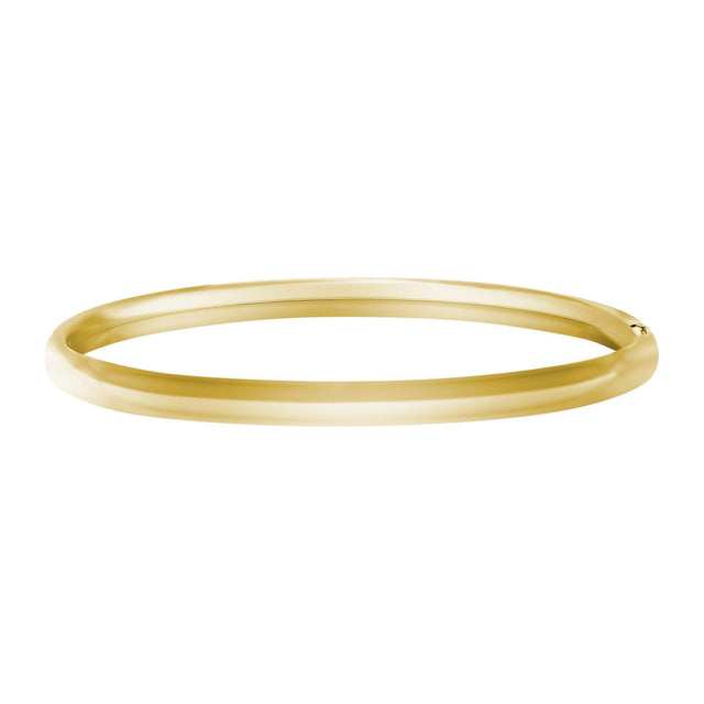 Polished Gold Filled Bangle Bracelet | 5mm
