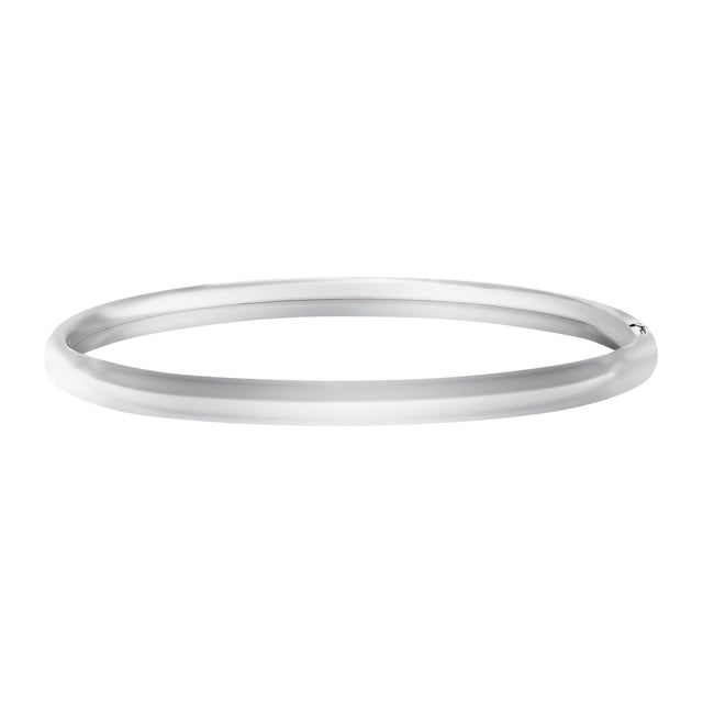 Polished Sterling Silver Bangle Bracelet | 5mm