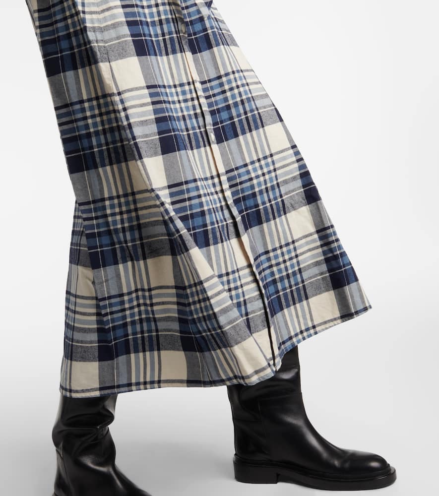 Polo Ralph Lauren Checked cotton shirt dress