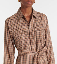 Polo Ralph Lauren Cotton and wool-blend shirt dress