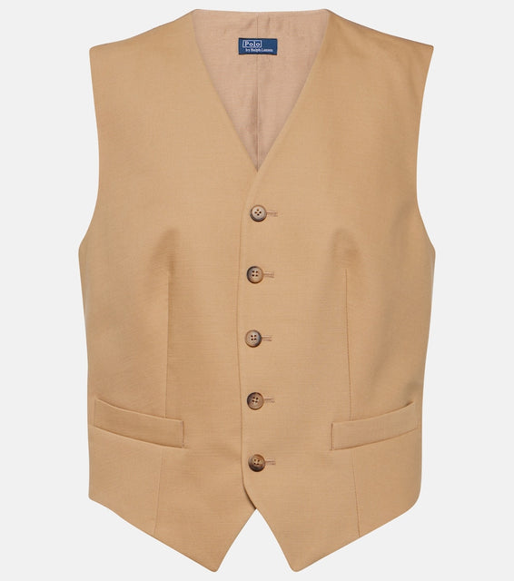 Polo Ralph Lauren Cotton and wool vest