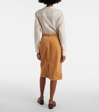 Polo Ralph Lauren Cotton corduroy pencil skirt