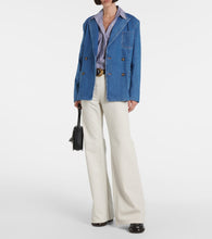 Polo Ralph Lauren Double-breasted denim blazer