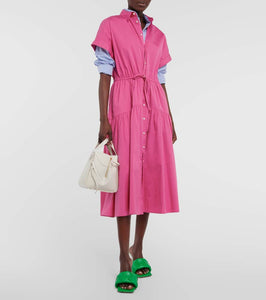 Polo Ralph Lauren Drawstring cotton shirt dress