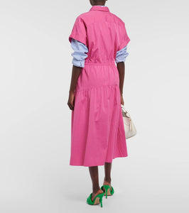 Polo Ralph Lauren Drawstring cotton shirt dress