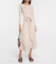 Polo Ralph Lauren Floral jacquard cotton midi dress
