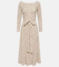 Polo Ralph Lauren Floral jacquard cotton midi dress