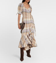 Polo Ralph Lauren Plaid linen dress
