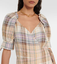 Polo Ralph Lauren Plaid linen dress