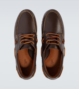 Polo Ralph Lauren Ranger leather boat shoes