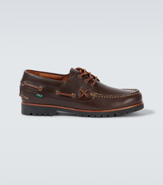 Polo Ralph Lauren Ranger leather boat shoes