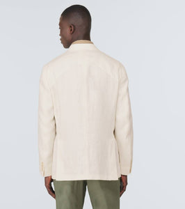 Polo Ralph Lauren Single-breasted linen blazer