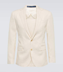 Polo Ralph Lauren Single-breasted linen blazer