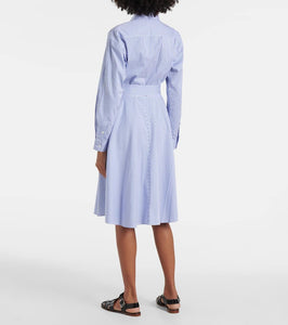 Polo Ralph Lauren Striped cotton poplin shirt dress