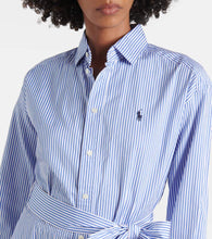 Polo Ralph Lauren Striped cotton poplin shirt dress