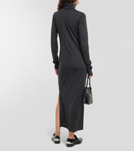 Polo Ralph Lauren Wool-blend turtleneck midi dress