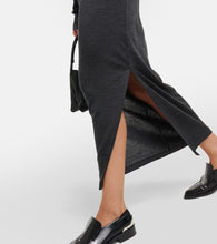 Polo Ralph Lauren Wool-blend turtleneck midi dress