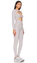 Port de Bras Lauren Long Sleeve Suit in Grey