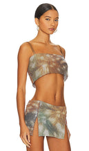 Poster Girl Gracie Crop Top in Brown