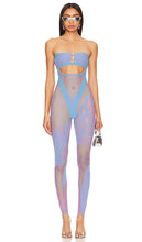 Poster Girl Risqu√É¬© Jumpsuit in Blue - Combinaison Poster Girl Risqu√É¬© en bleu - 海报女孩 Risqu√ÉØ© 蓝色连身裤 - Poster Girl Risqu√É¬© Overall in Blau - Poster Girl Risqu√É¬© 블루 점프수트 - Tuta Poster Girl Risqu√É¬© in blu