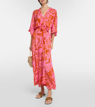 Poupette St Barth Adha floral wrap dress
