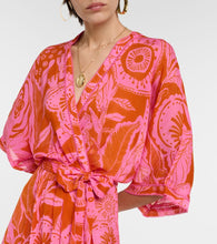 Poupette St Barth Adha floral wrap dress