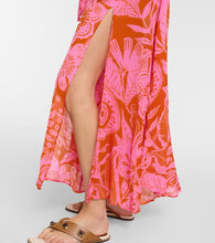 Poupette St Barth Adha floral wrap dress