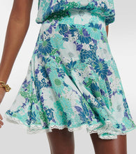 Poupette St Barth Agathe printed halterneck minidress