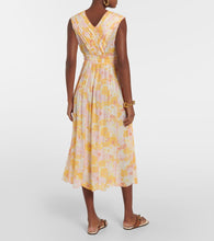 Poupette St Barth Agnes floral midi dress