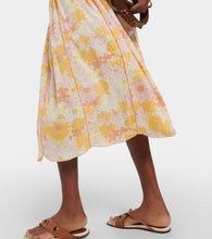 Poupette St Barth Agnes floral midi dress