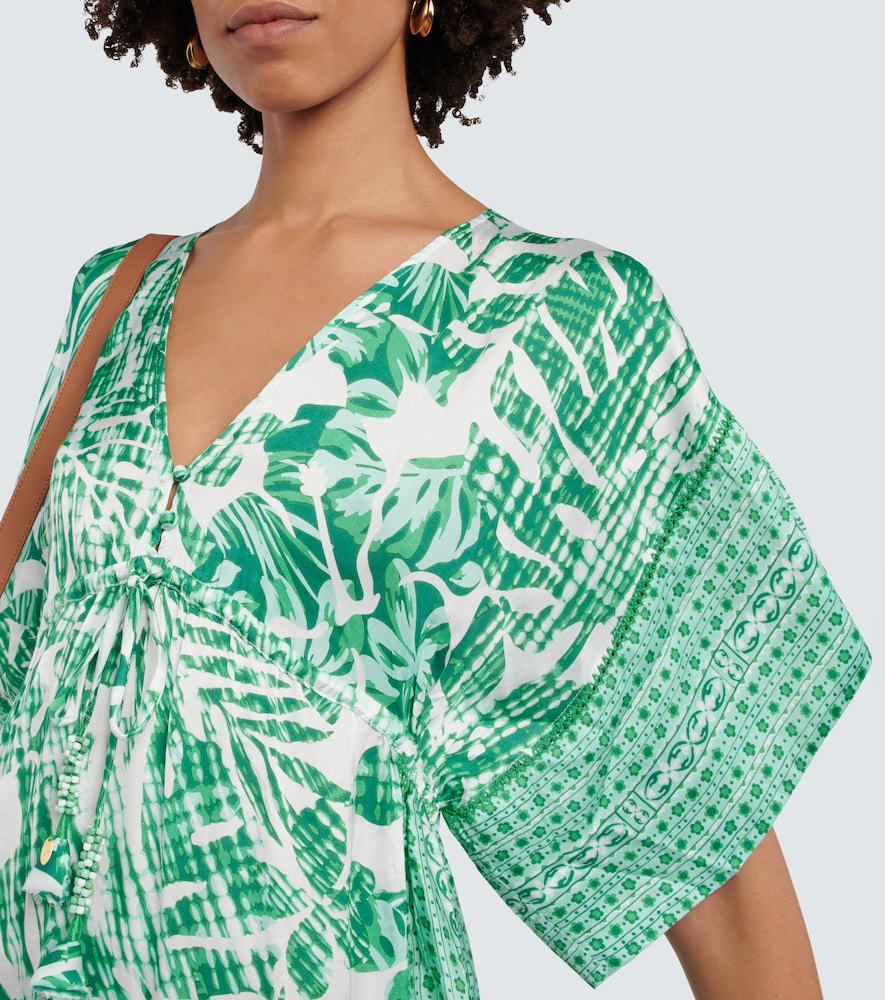Poupette St Barth Amaya printed kaftan