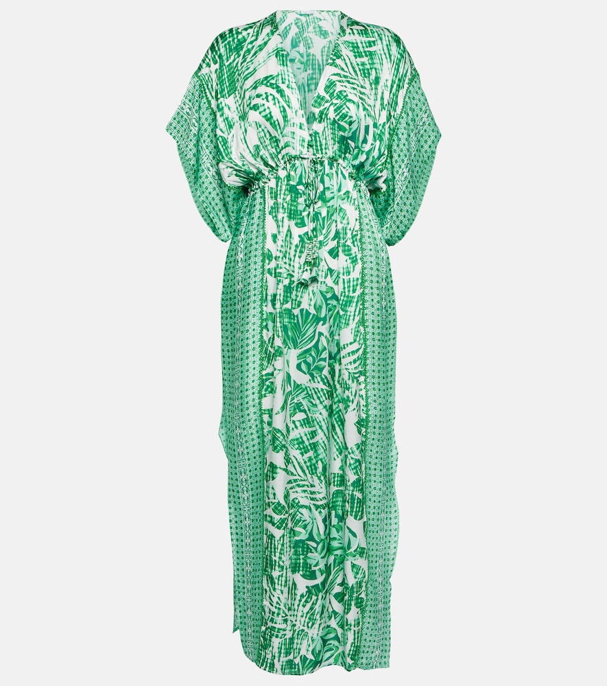 Poupette St Barth Amaya printed kaftan. Poupette St Barth Amaya 印花长罩衫裙