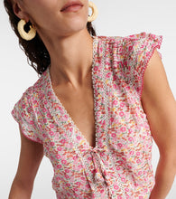 Poupette St Barth Anais floral minidress